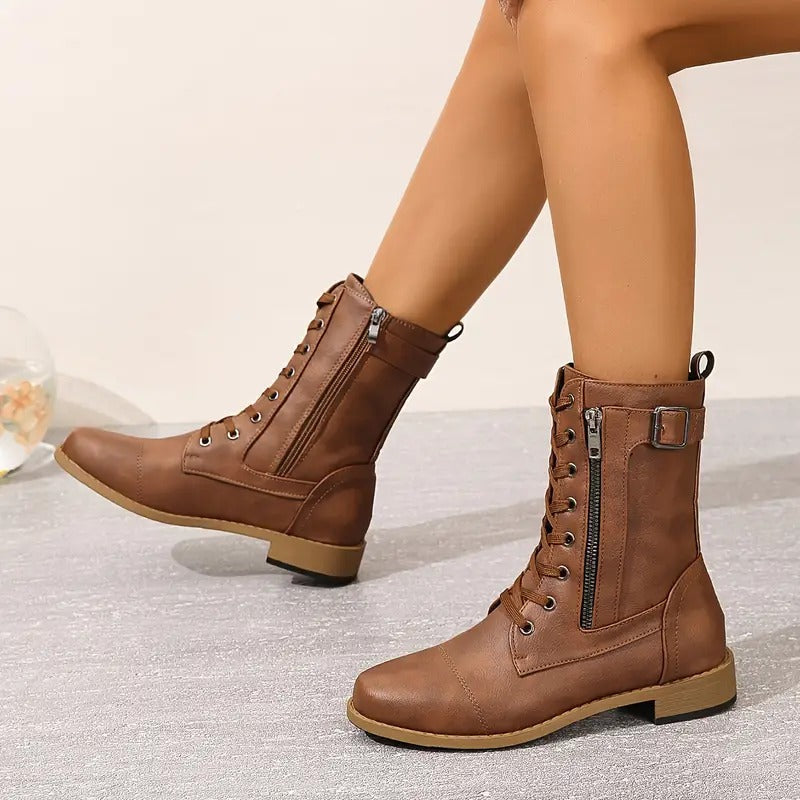 Botas Noa de cano médio